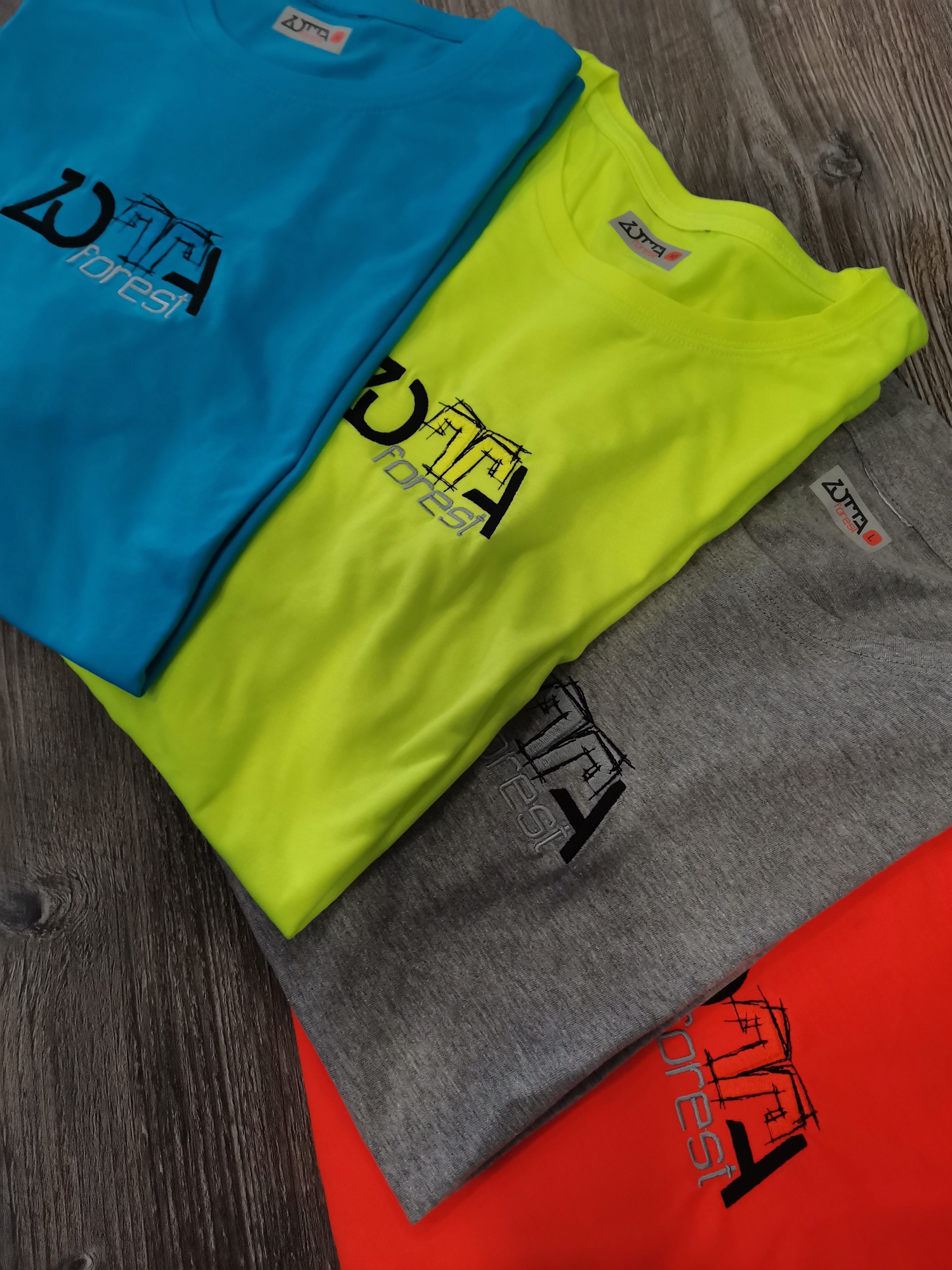 T-Shirt ZOTTA FOREST FRESH πορτοκαλί